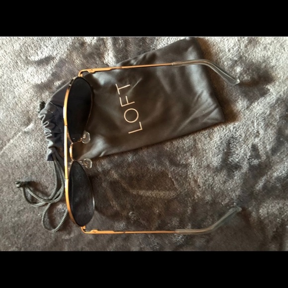 Ann Taylor Loft  Sunglasses Aviators - Picture 3 of 4